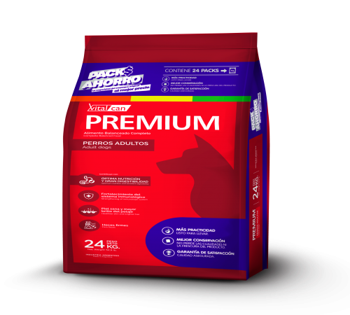 Premium Perro Adulto Safety Pack x 24 Kg